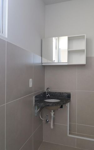 Apartamento para alugar com 56m², 2 quartos e 1 vagaBanheiro do Quarto 2