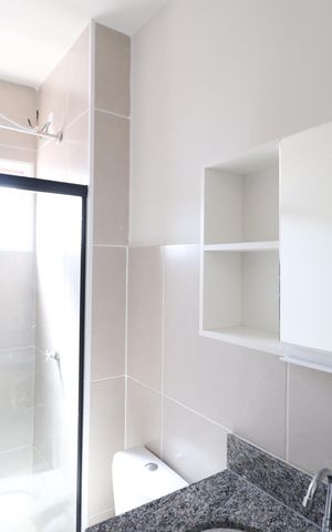 Apartamento para alugar com 56m², 2 quartos e 1 vagaBanheiro Social