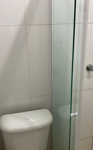 Studio para alugar com 40m², 1 quarto e sem vaga Studio para alugar com 40m², 1 quarto e sem vagaBanheiro