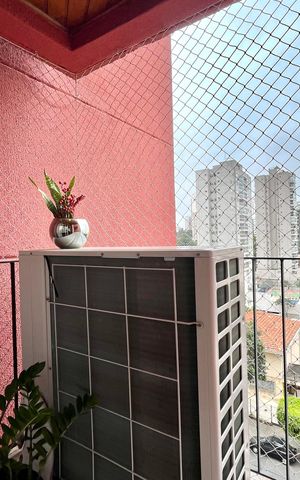 Apartamento à venda com 80m², 3 quartos e 1 vagaVaranda
