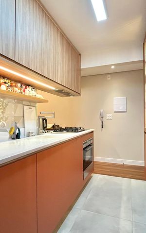 Apartamento à venda com 80m², 3 quartos e 1 vagaCozinha