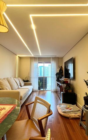 Apartamento à venda com 80m², 3 quartos e 1 vagaSala