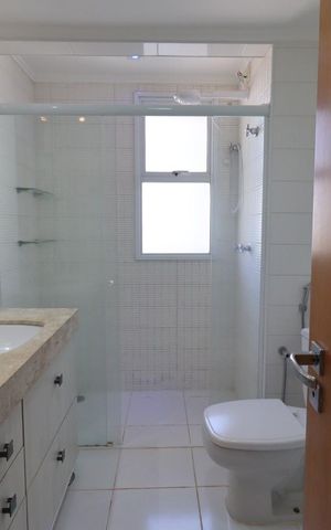Apartamento para alugar com 124m², 3 quartos e 2 vagasBanheiro da Suíte