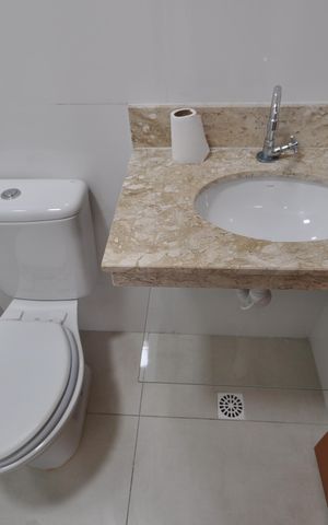 Apartamento para alugar com 49m², 2 quartos e sem vagaBanheiro do Quarto Suíte