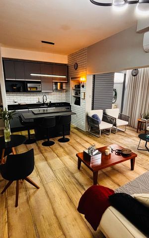 Apartamento para alugar com 63m², 1 quarto e 2 vagas Apartamento para alugar com 63m², 1 quarto e 2 vagasSala