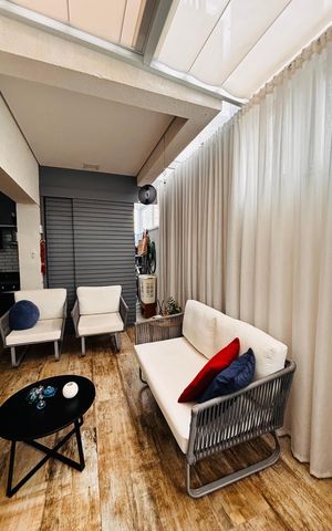 Apartamento para alugar com 63m², 1 quarto e 2 vagas Apartamento para alugar com 63m², 1 quarto e 2 vagasSala