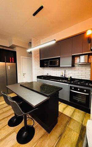 Apartamento para alugar com 63m², 1 quarto e 2 vagas Apartamento para alugar com 63m², 1 quarto e 2 vagasCozinha