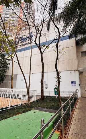Apartamento para alugar com 63m², 1 quarto e 2 vagas Apartamento para alugar com 63m², 1 quarto e 2 vagasFachada