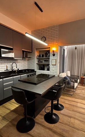 Apartamento para alugar com 63m², 1 quarto e 2 vagas Apartamento para alugar com 63m², 1 quarto e 2 vagasCozinha