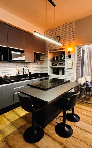 Apartamento para alugar com 63m², 1 quarto e 2 vagas Apartamento para alugar com 63m², 1 quarto e 2 vagasCozinha