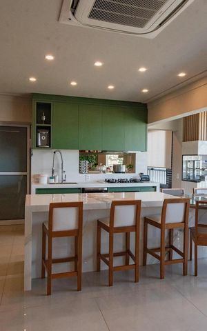Apartamento para alugar com 107m², 2 quartos e 3 vagasCozinha