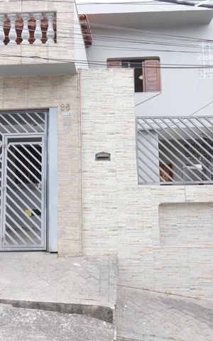 Casa para alugar com 50m², 1 quarto e 1 vagaFachada 