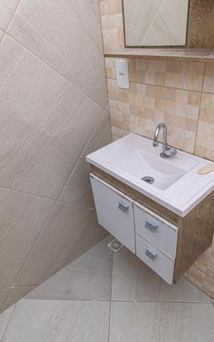 Casa para alugar com 60m², 1 quarto e sem vaga Casa para alugar com 60m², 1 quarto e sem vagaBanheiro