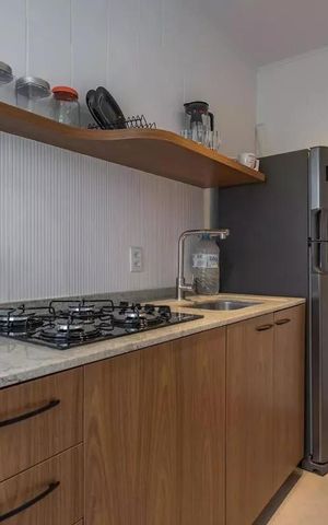 Studio para alugar com 31m², 1 quarto e 1 vaga Studio para alugar com 31m², 1 quarto e 1 vagaCozinha