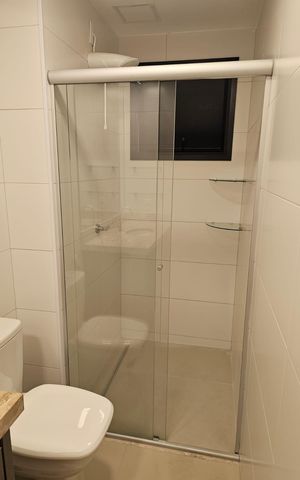 Apartamento para alugar com 81m², 2 quartos e 1 vaga Apartamento para alugar com 81m², 2 quartos e 1 vagaBanheiro