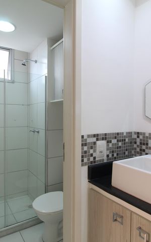 Apartamento à venda com 51m², 2 quartos e 1 vagaBanheiro