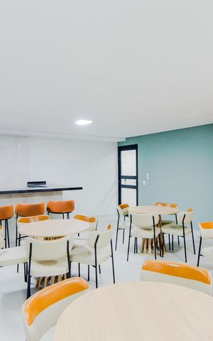 Apartamento para alugar com 58m², 2 quartos e 1 vagaÁrea comum - Salão de festas