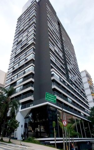 Studio à venda com 24m², 1 quarto e sem vagaFachada