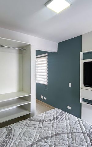 Apartamento para alugar com 42m², 1 quarto e 1 vaga