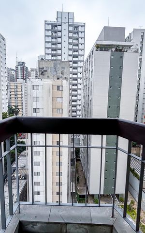 Apartamento para alugar com 42m², 1 quarto e 1 vaga