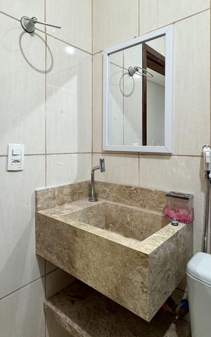 Casa para alugar com 220m², 3 quartos e 1 vagaBanheiro Social 1
