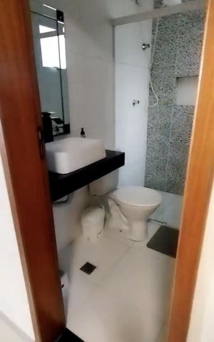 Apartamento à venda com 55m², 2 quartos e 1 vagaBanheiro