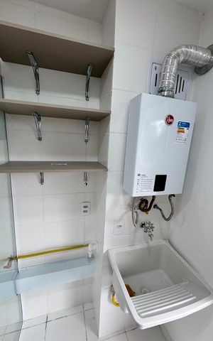 Apartamento para alugar com 54m², 2 quartos e 1 vaga Apartamento para alugar com 54m², 2 quartos e 1 vagaLavanderia