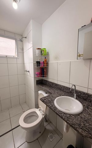 Apartamento à venda com 52m², 2 quartos e 1 vagaBanheiro Social
