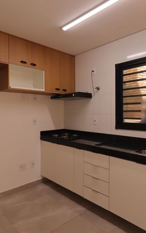 Casa de condomínio à venda com 78m², 2 quartos e 2 vagasCozinha