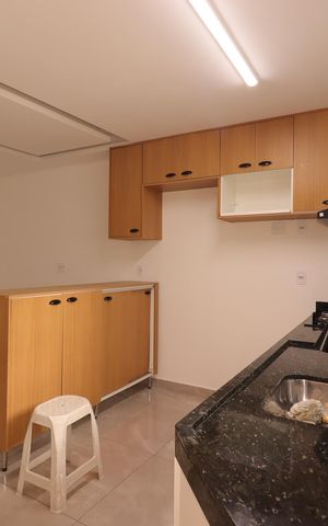 Casa de condomínio à venda com 78m², 2 quartos e 2 vagasCozinha