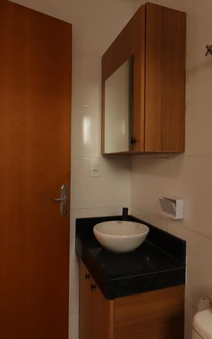 Casa de condomínio à venda com 78m², 2 quartos e 2 vagasBanheiro da Suíte 2