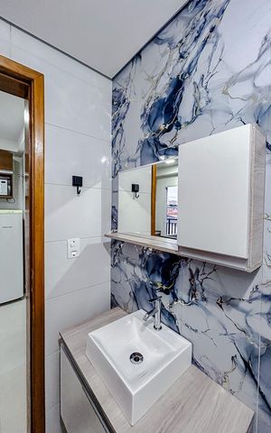 Studio para alugar com 25m², 1 quarto e sem vagaBanheiro