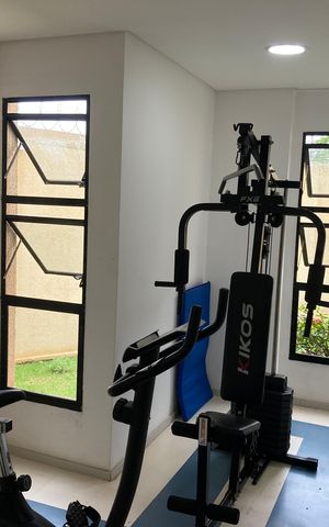 Apartamento para alugar com 281m², 2 quartos e 2 vagasÁrea comum - Academia