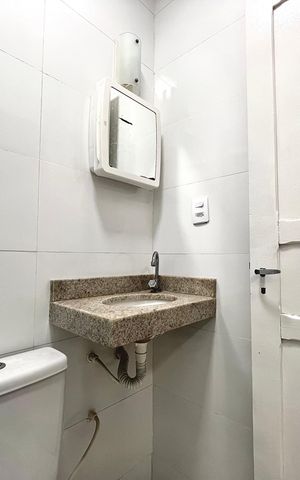 Casa para alugar com 55m², 1 quarto e sem vaga Casa para alugar com 55m², 1 quarto e sem vagaBanheiro