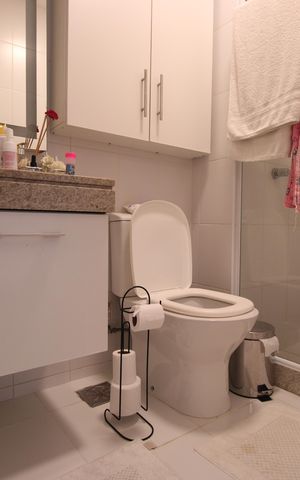 Apartamento para alugar com 85m², 2 quartos e 1 vagaBanheiro social