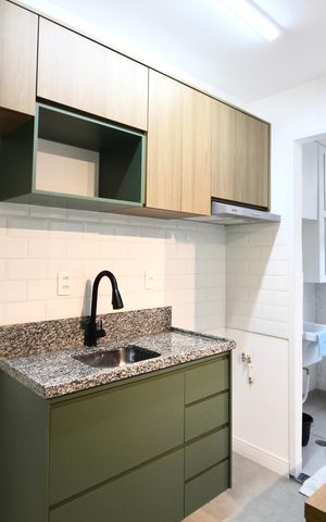 Apartamento para alugar com 40m², 2 quartos e sem vaga Apartamento para alugar com 40m², 2 quartos e sem vagaCozinha