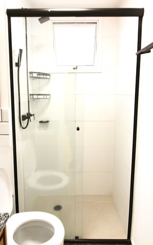 Apartamento para alugar com 40m², 2 quartos e sem vaga Apartamento para alugar com 40m², 2 quartos e sem vagaBanheiro 1
