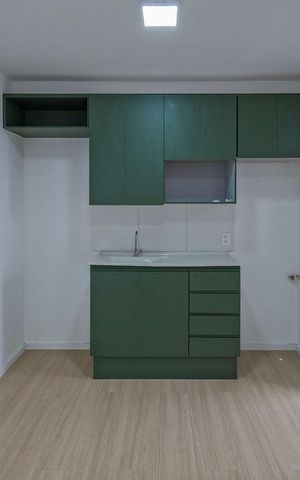 Apartamento para alugar com 28m², 2 quartos e sem vaga
