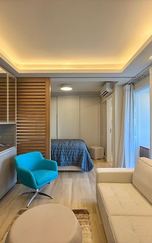 Apartamento à venda com 35m², 1 quarto e 1 vaga Apartamento à venda com 35m², 1 quarto e 1 vagaSala