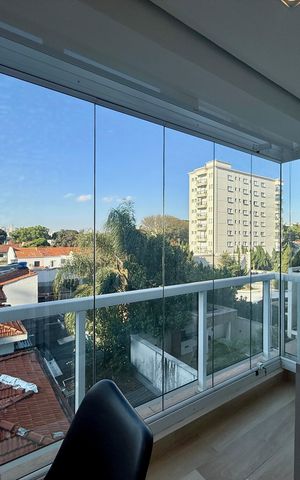 Apartamento à venda com 35m², 1 quarto e 1 vaga Apartamento à venda com 35m², 1 quarto e 1 vagaSacada