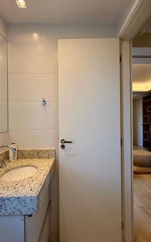 Apartamento à venda com 35m², 1 quarto e 1 vaga Apartamento à venda com 35m², 1 quarto e 1 vagaBanheiro
