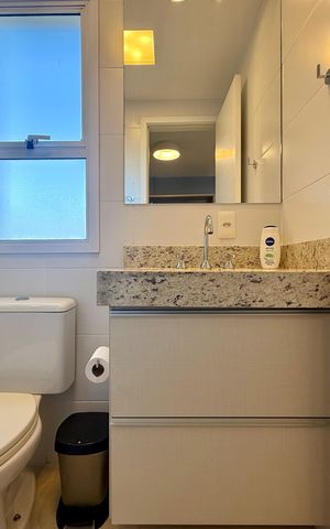 Apartamento à venda com 35m², 1 quarto e 1 vaga Apartamento à venda com 35m², 1 quarto e 1 vagaBanheiro