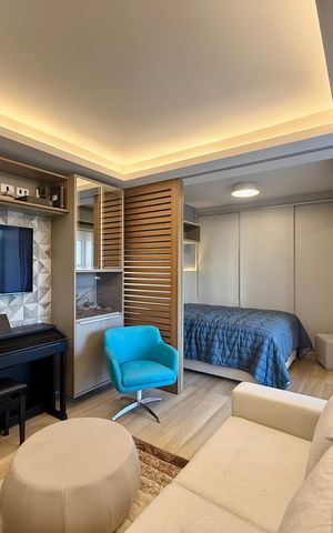 Apartamento à venda com 35m², 1 quarto e 1 vaga Apartamento à venda com 35m², 1 quarto e 1 vagaSala