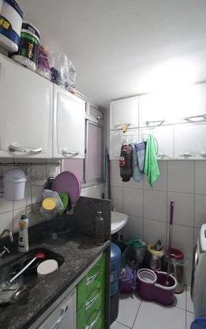 Apartamento à venda com 55m², 2 quartos e 1 vagaCozinha e Área de Serviço