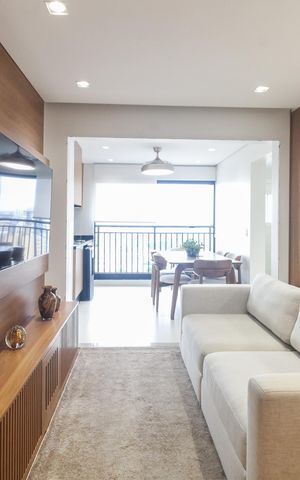 Apartamento à venda com 80m², 2 quartos e 1 vaga Apartamento à venda com 80m², 2 quartos e 1 vagaSala
