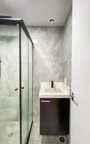 Apartamento para alugar com 35m², 2 quartos e sem vagaBanheiro 