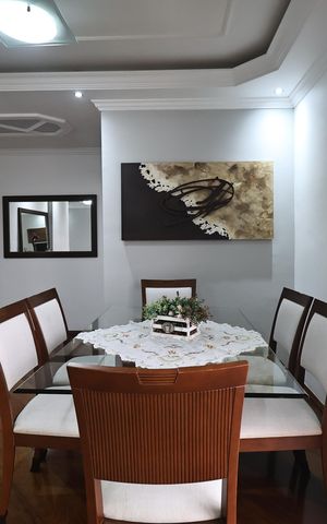 Apartamento à venda com 127m², 3 quartos e 2 vagas Apartamento à venda com 127m², 3 quartos e 2 vagasSala
