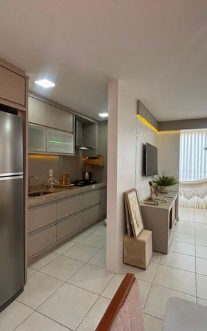 Apartamento para alugar com 78m², 3 quartos e 2 vagasCozinha/Sala