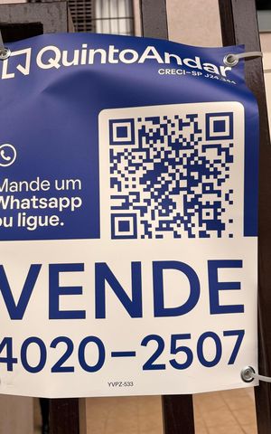 Apartamento à venda com 105m², 3 quartos e 1 vagaFachada + plaquinha YVPZ-533
