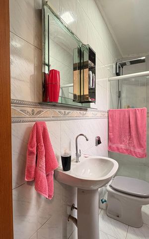 Apartamento à venda com 105m², 3 quartos e 1 vagaBanheiro da Suíte